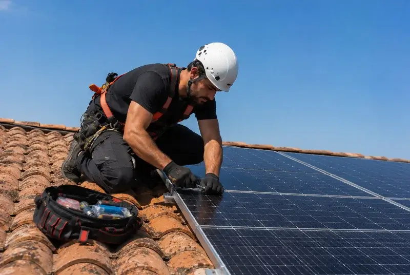 Maintenance et monitoring de panneaux solaires à Allèves