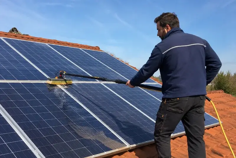 Nettoyage et entretien de panneaux solaires à Allèves