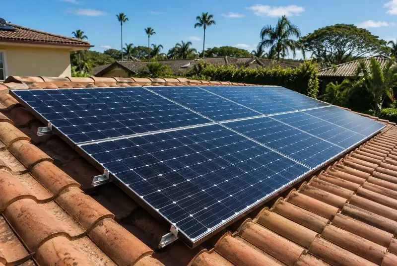 Installation de panneaux solaires à Allèves